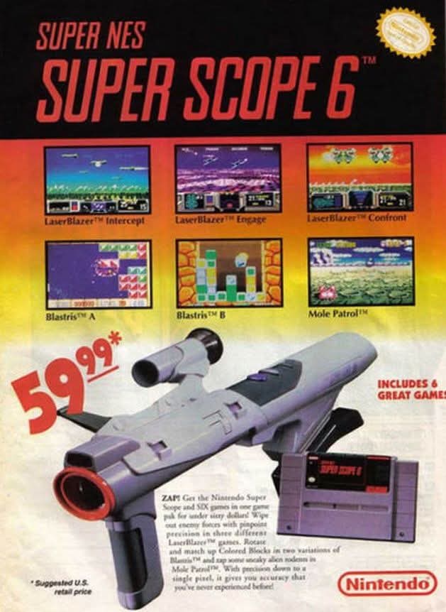 MidnightsE76545's tweet photo. #superscope6 #snes #Nintendo #videogames #retrogaming https://t.co/LNs7qiv6Q0