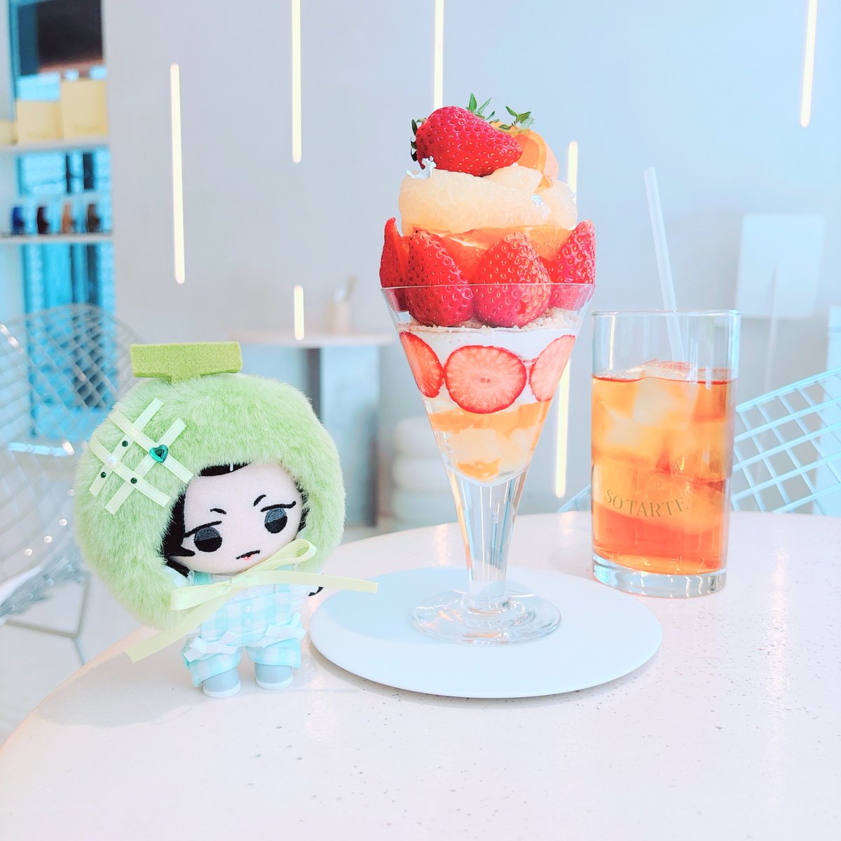 yu___211's tweet image. 🍈🍓🍍