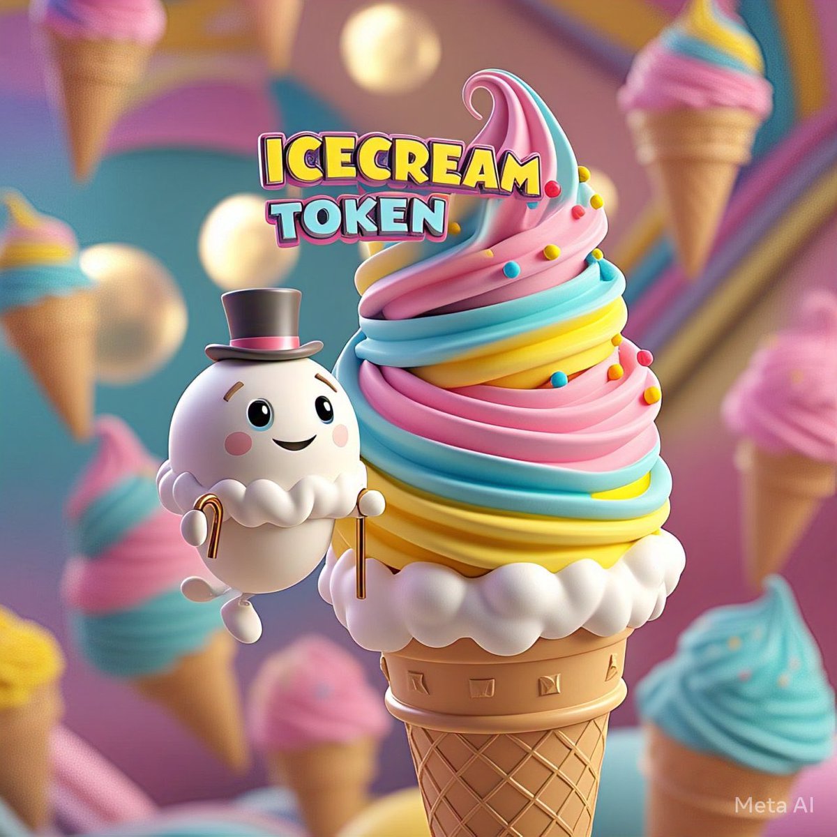 aedumplings's tweet image. Sunday Funday portfolio check:
Coffee: brewed
Wallet: green
Bags: full of #ICECREAM
The ticker is $ICECREAM.
Let’s chill & moon.
☕️🍦🌕
