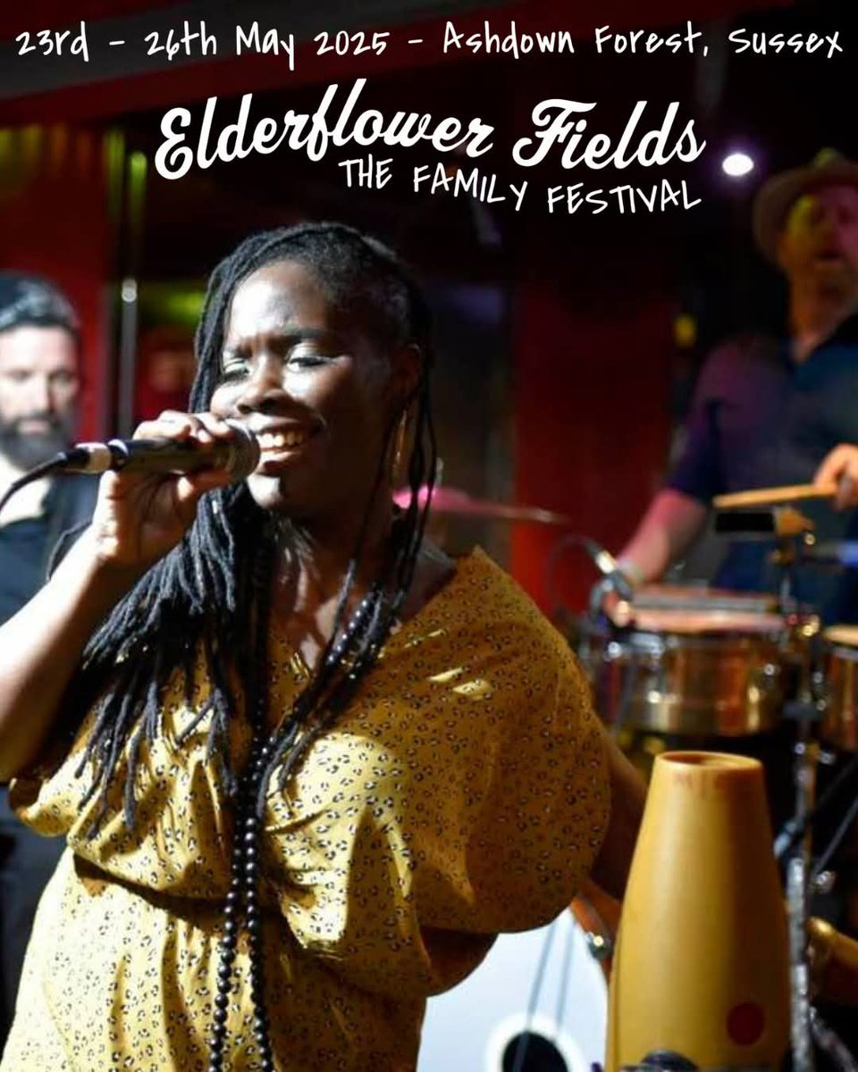 Sunday at Elderflower Fields 🔥💃
Led by a leading force in the Havana music scene @songuarachando . Experience the finest Cuban Son, Salsa, Cumbia and Latin vibes available in the UK today.

Save some energy for Sunday fun day!