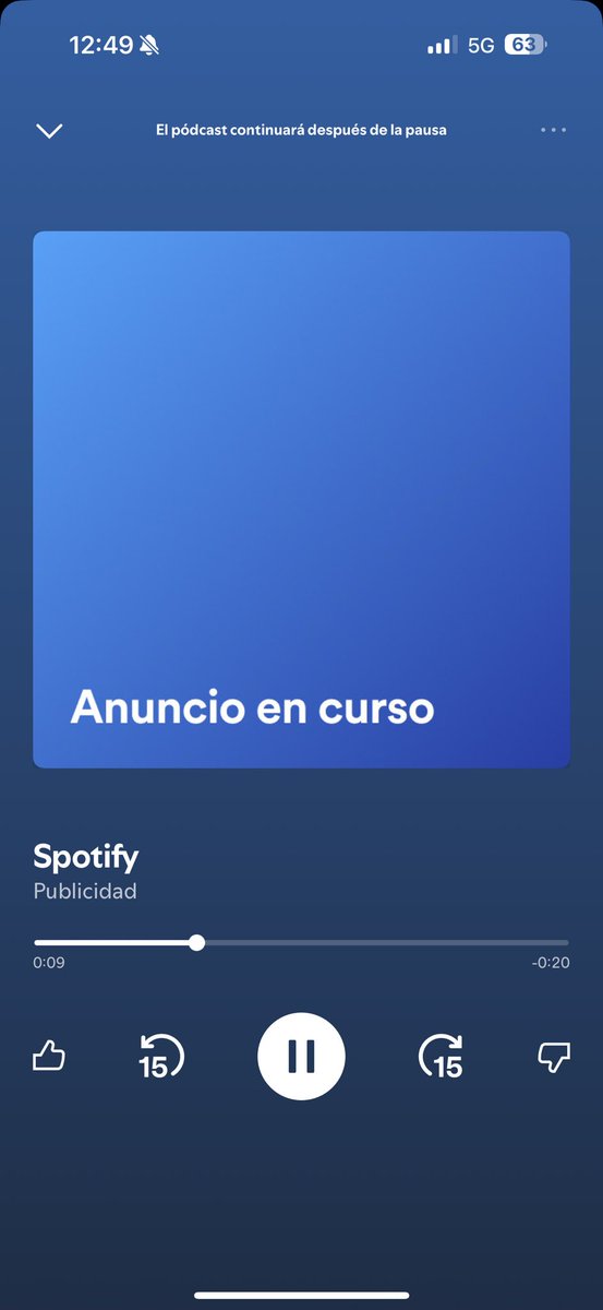 nachoogc's tweet photo. No entiendo porque si pago Spotify premium tengo putos anuncios https://t.co/H7B7wHe9Zb