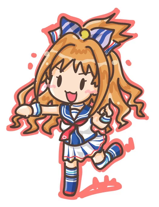 ←2021茜ちんiPad買っての初描き→2024前髪の触覚描くのに慣れてきた爆走花嫁 #このタグを見た人は推しの初描きと現在の絵を載せよう 