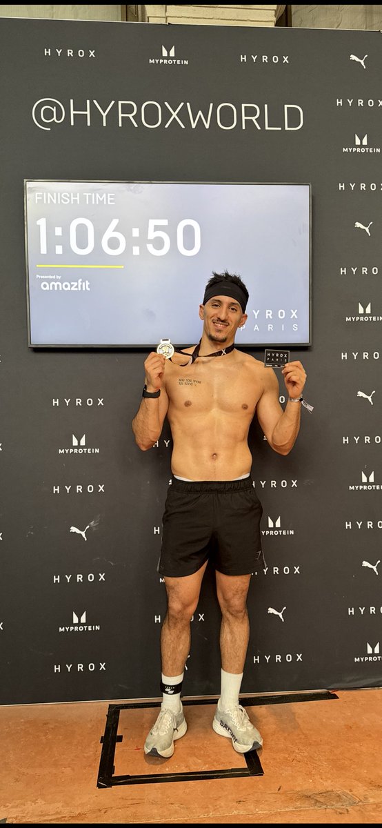 Les gaaaaaarssss je l’ai fait !!!! - 1h07 !!! 89eme sur 1500 participants  🥳🥳