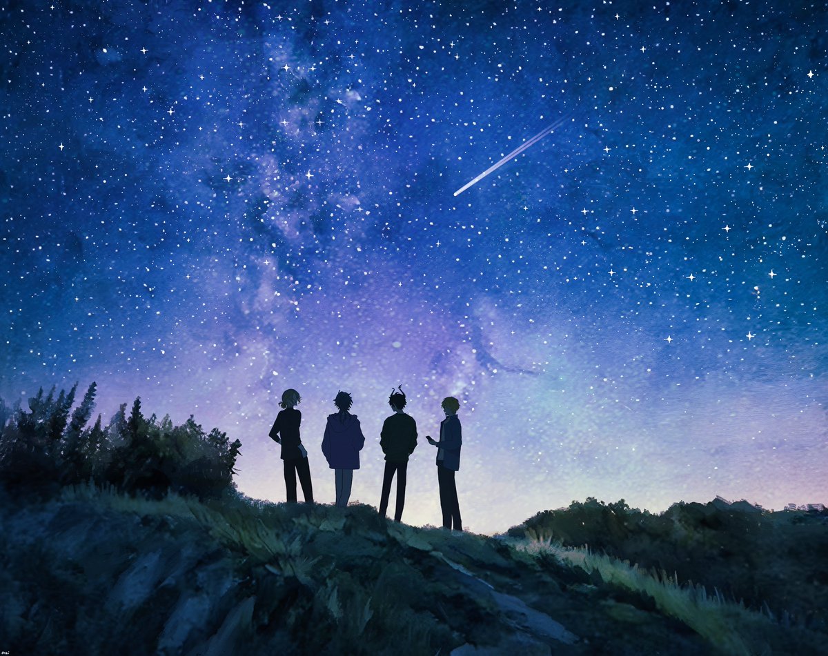 under the vast night sky  ๋࣭ ⭑

#drawluca #YaminoArt #Briskart #RenZottoArt