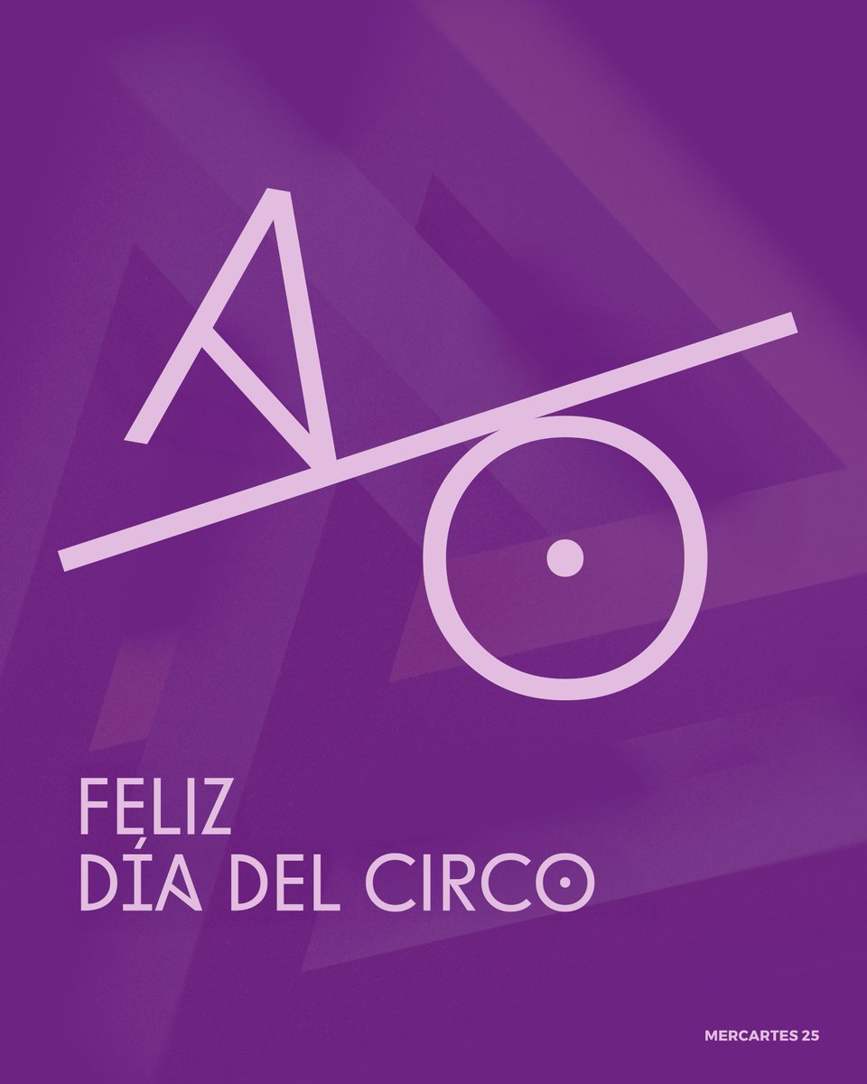 Feliz #DíaMundialDelCirco🤸🏻
Gracias a quienes creéis en lo imposible, en el más difícil todavía, en la estabilidad de los equilibrios y en los saltos que permiten tocar el cielo. A quienes seguís transformando el circo para que su magia no deje nunca de sorprendernos 💜✨