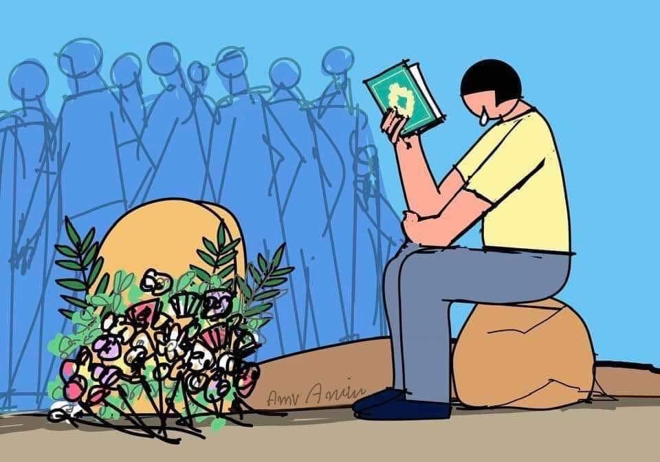 “عدّت سنة…
سنة على رحيل أمي وأختي،
سنة من الاشتياق والدعاء،
سنة فقدت فيها ضحكتهم، صوتهم، حضنهم…
اللهم ارحمهم واغفر لهم،
واجعل قبورهم روضة من رياض الجنة،
اللهم اجبر كسر قلبي بلقائهم في الفردوس الأعلى.