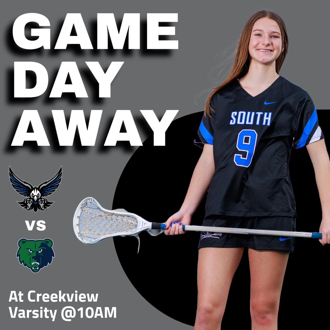 Game Day! The Lady War Eagles are traveling to Creekview this morning to take on the Grizzlies! Go South!