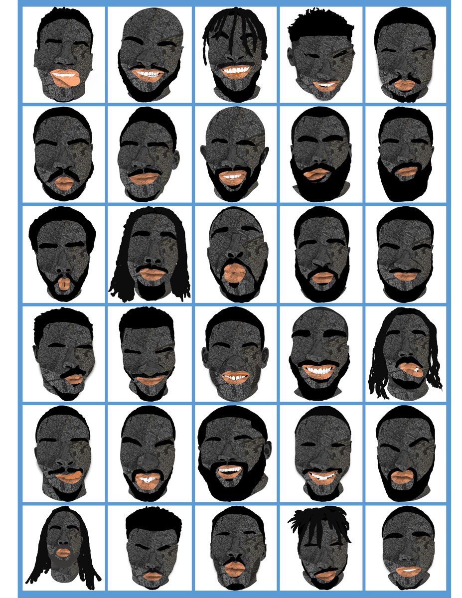 Just listed all remaining 7 heads in "Choose the Man You Will Become II" (2022) [<a href="/AsyncArt/">Async Art</a>]

Time to let them go!