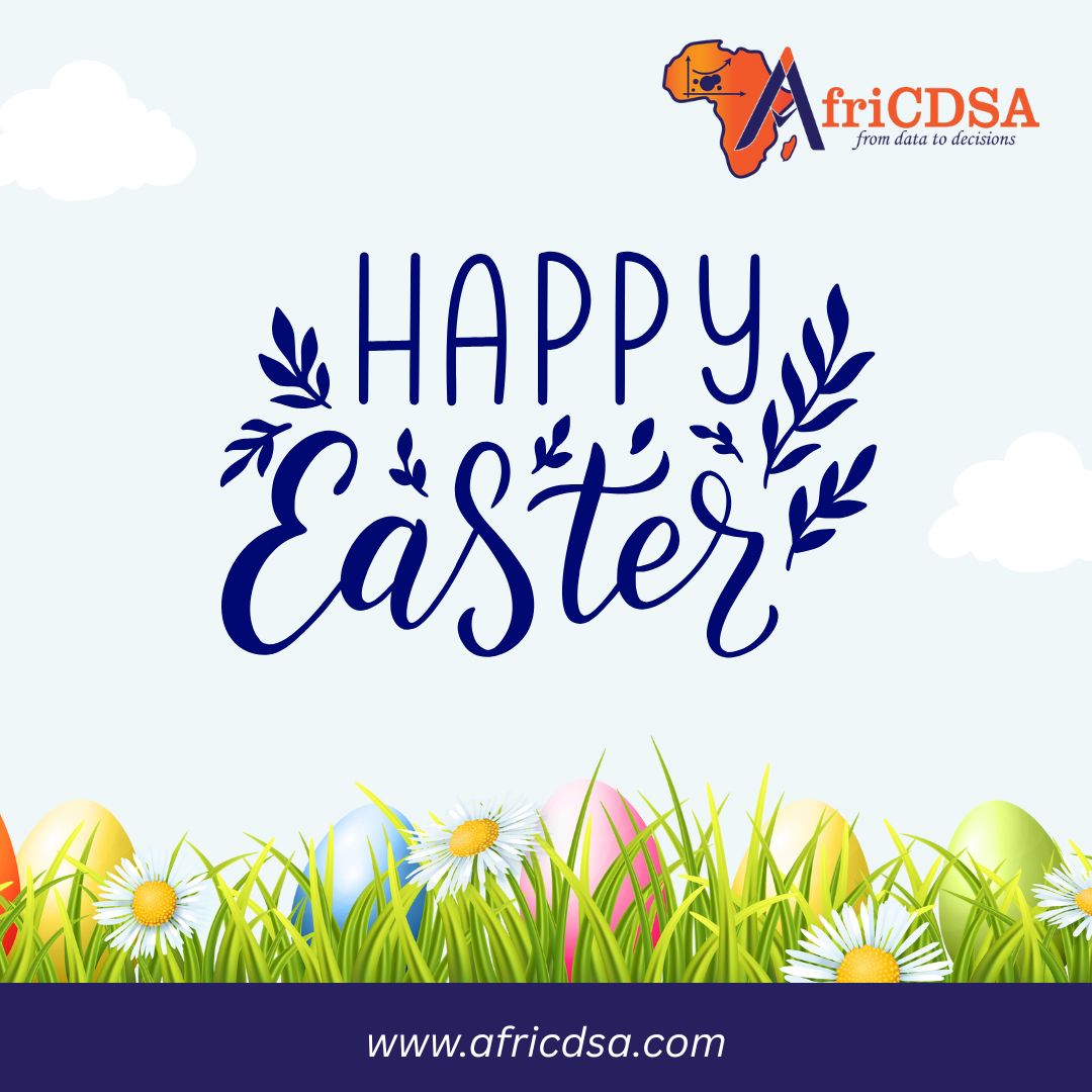 afri_cdsa's tweet image. 𝐇𝐚𝐩𝐩𝐲 𝐄𝐚𝐬𝐭𝐞𝐫 𝐟𝐫𝐨𝐦 𝐀𝐟𝐫𝐢𝐂𝐃𝐒𝐀! 
As we celebrate this season of renewal and hope, may your days be filled with joy, peace, and new beginnings.

Wishing you and your loved ones a wonderful Easter! 

#HappyEaster #AfriCDSA #EasterWishes #FromDataToDecisions…