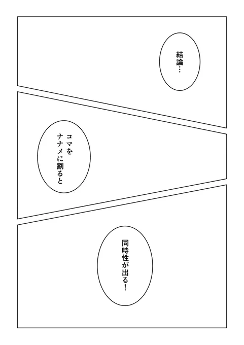 マンガのコマを斜めにする意味、知っていますか?(4/6) 