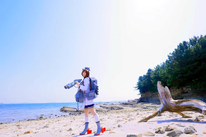 #引き構図のコスプレ写真をあげる日  艦これ 