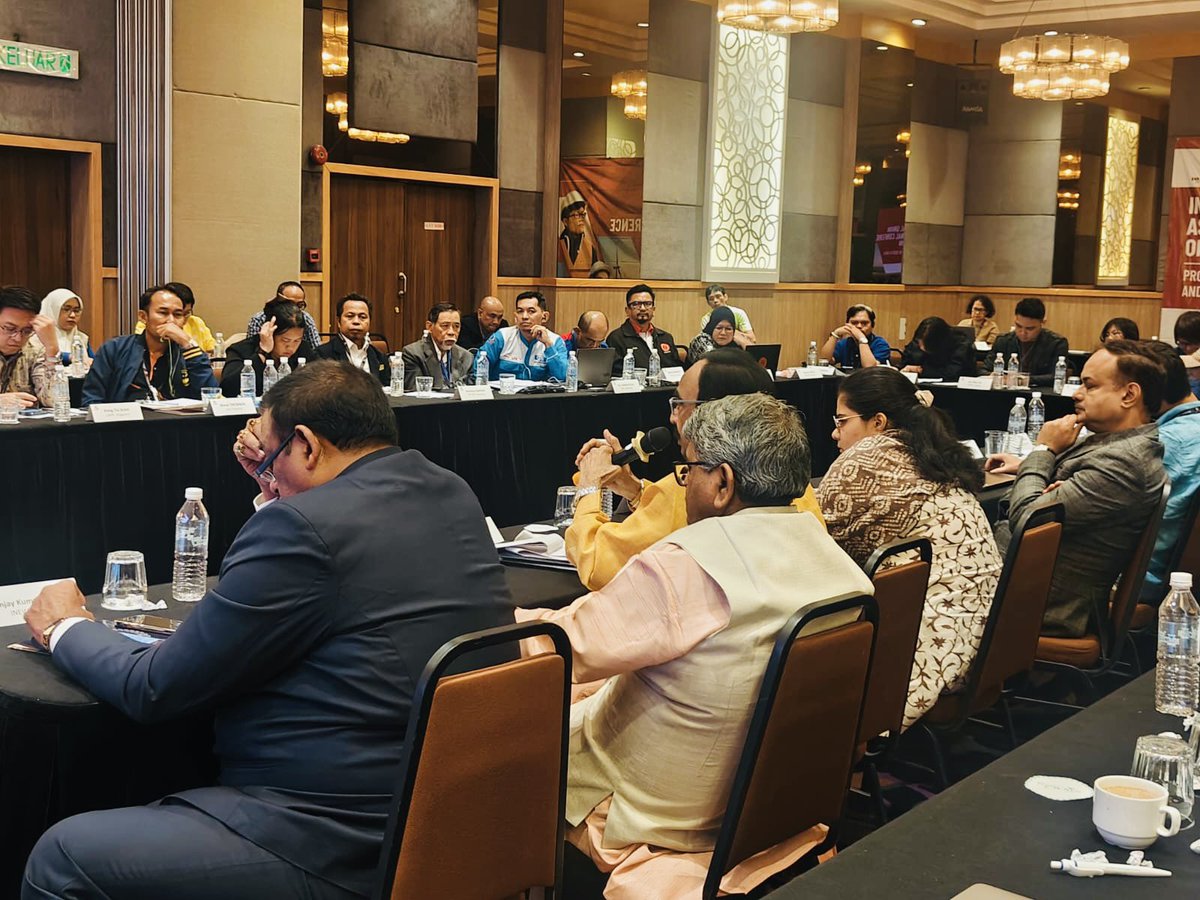 sksinghintuc's tweet photo. ATTENDED  INDUSTRIALL GLOBAL UNION ASIA PACIFIC REGIONAL CONFRENCE ON JUST TRANSITION 
“A powerful gathering of minds, missions, and movements. #UnionStrong”
📍Kualalumpur , Malaysia https://t.co/IQ1uvA9uLy