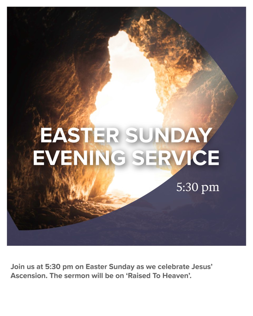 A warm invitation to join us for Easter Sunday!