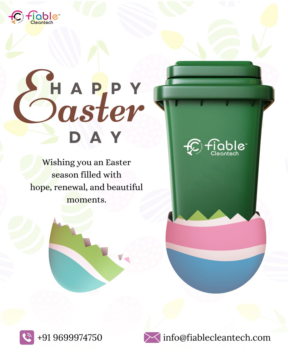 fiablecleantech's tweet photo. 🌼✨ Happy Easter! 🌷🐣

May your Easter be filled with love, laughter, and new beginnings. 🐰💖Wishing you all a season bursting with beauty and hope! 🌈💐

#Fiable #EasterJoy #HopeAndRenewal #BeautifulMoments #easter #happyeaster #spring #eastereggs #eastersunday #bunny #love https://t.co/QIMZtzKZib
