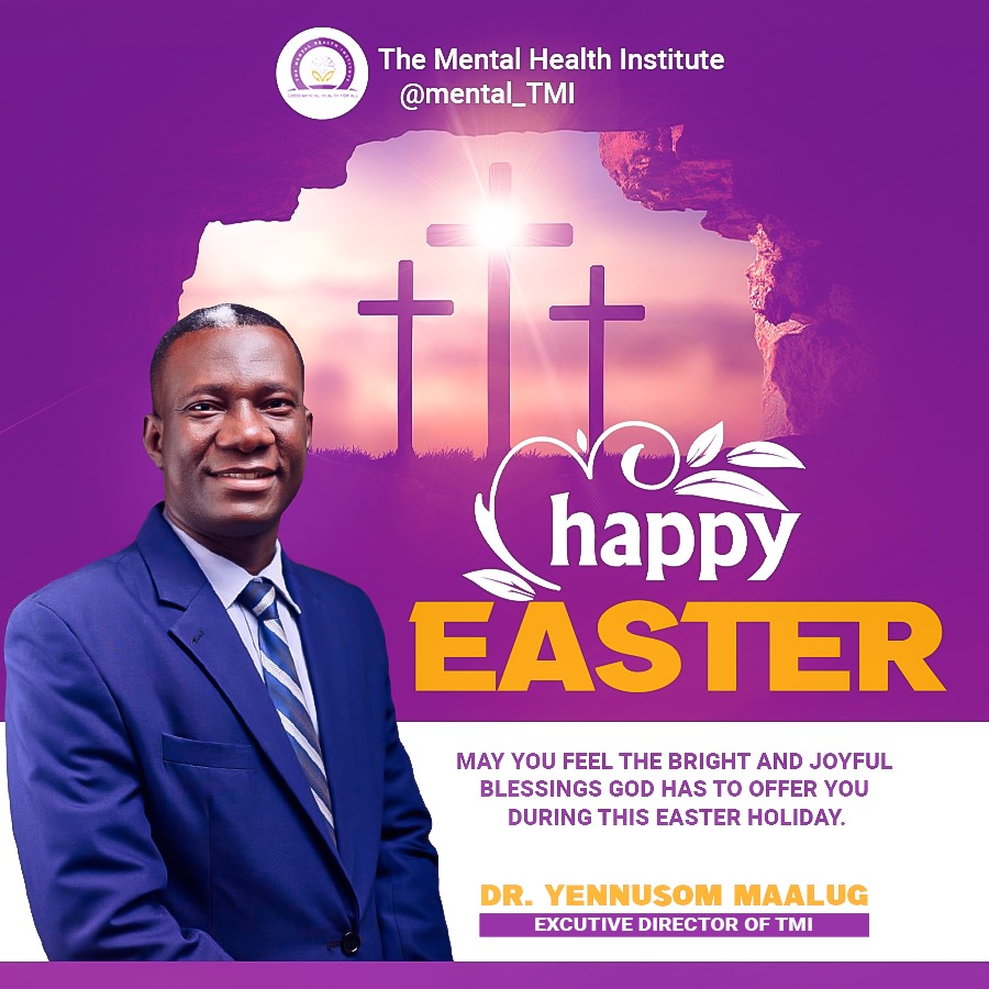 Wishing you a peaceful and joyful Easter from all of us at 
The Mental Health Institute.
May this season bring hope, healing, and renewed minds 
Make it a habit to prioritize your mental health in all you do. 💪💯
#TMI #MentalHealth #GoodMentalforAll