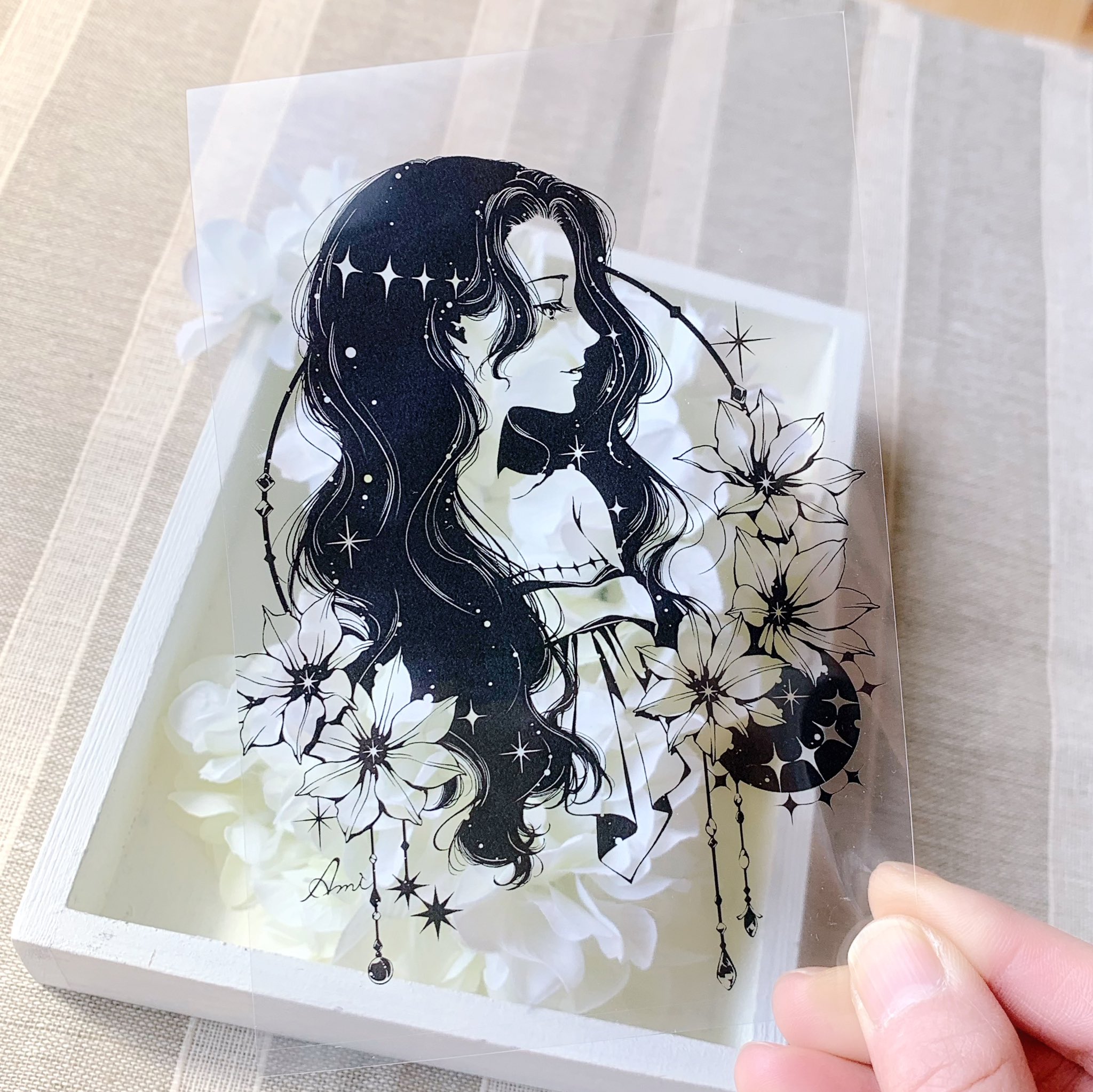 ポツンと一軒家の切り絵です！ ポツンと一軒家の切り絵です