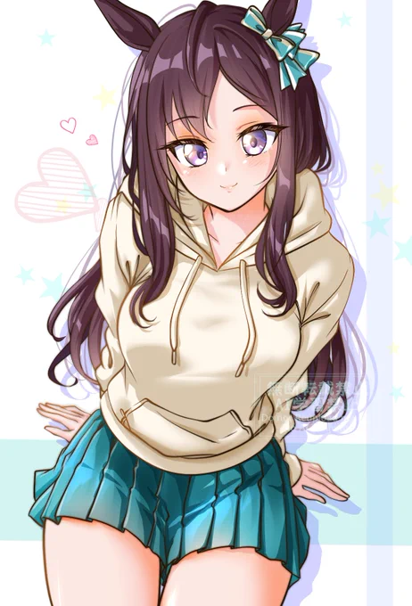 パーカー メジロドーベルちゃん 