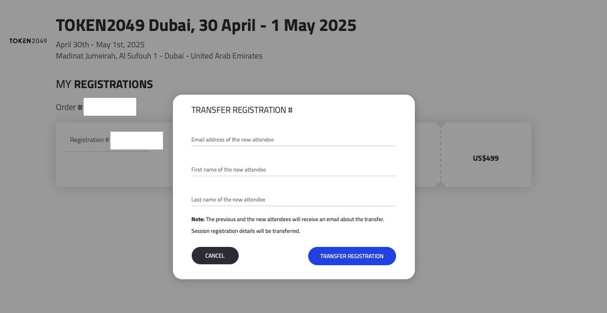 I'm giving away a free <a href="/token2049/">TOKEN2049</a> (Dubai) ticket

Tickets currently on sale at $999

✅ Follow
✅ Like
✅ Retweet

I'll wrap up the giveaway this Sunday if there's a reasonable number of replies, otherwise Tuesday