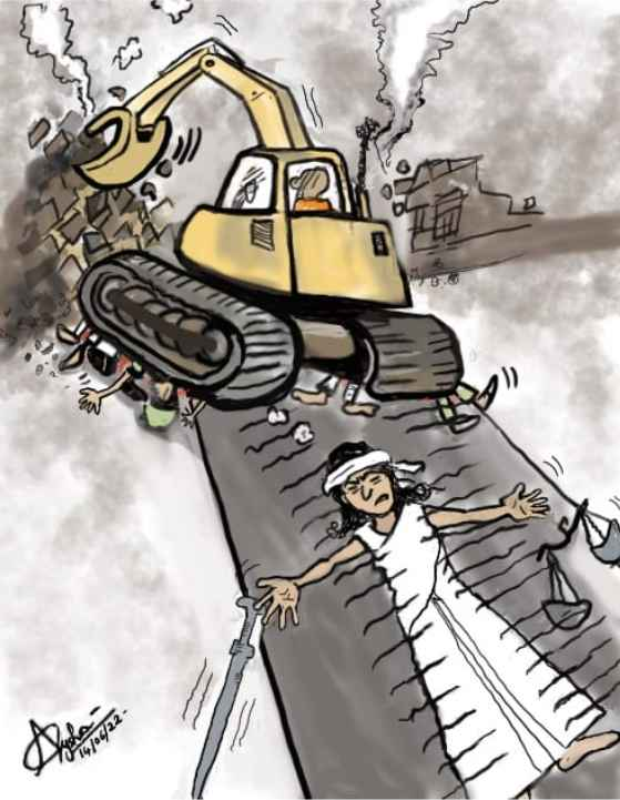 riz1ahamed's tweet photo. 🔴 बीजेपी और मोदी बुलडोजर गुंडागर्दी के साथ
भारत में कानून और संविधान की हत्या कर रहे हैं 😠
🔨 मुस्लिम, जैन और अल्पसंख्यकों के घर बेरहमी से तोड़े जा रहे हैं, अराजकता फैल रही है
#StopBulldozer #Bulldozer #JainMandir #JainsUnderAttack #Mumbai https://t.co/JzX6GvL82k
