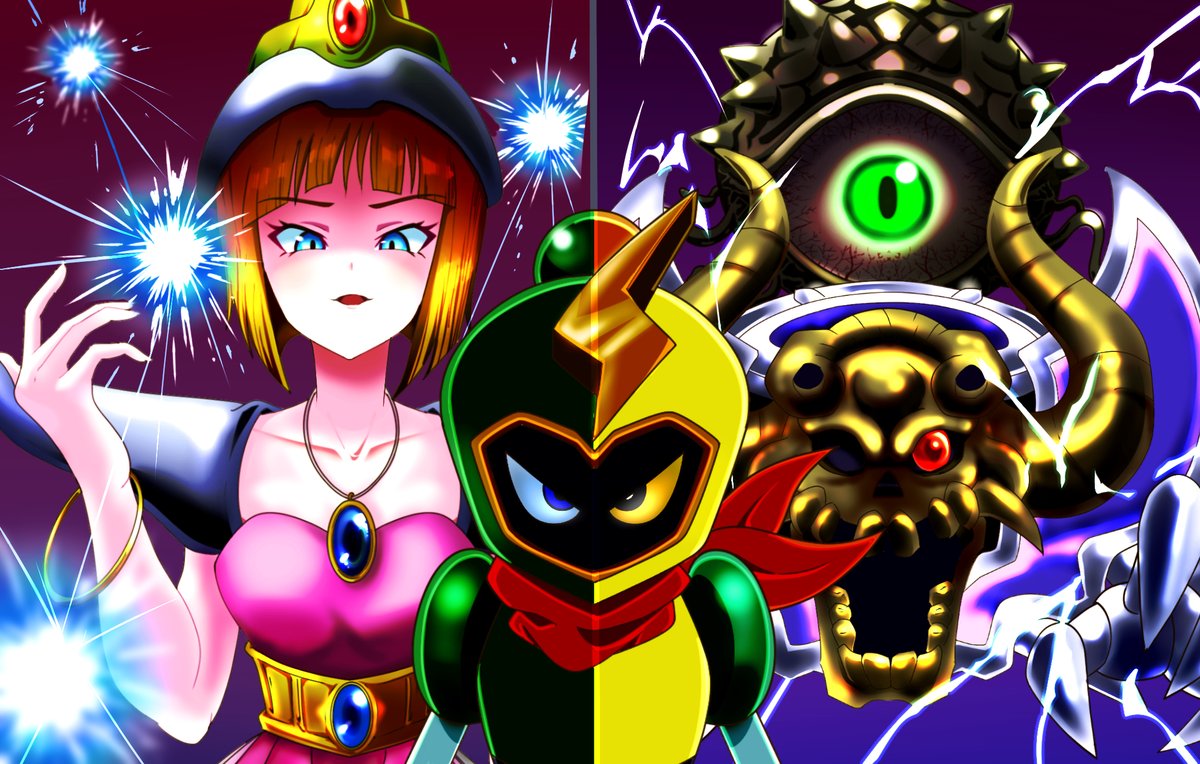 #ボンバーマン
#bomberman 

スパボン２とそれ以降でなぜかカラーリングが変わったプラズマボンバー。皆さんはどちらの印象が強いですか？