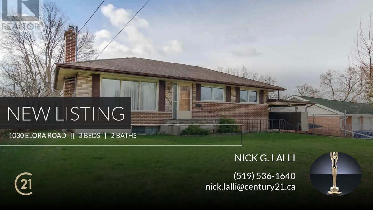NickLalli's tweet photo. 📍 New Listing 📍 Take a look at this fantastic new property that just hit the market located at 1030 Elora Road in Woodstock (woodstock - North). Reach out here or at (519) 536-1640 for more information

Nick G. Lalli
Broker of Re... https://t.co/wVmlRfbUfY https://t.co/n3crPvdkUq
