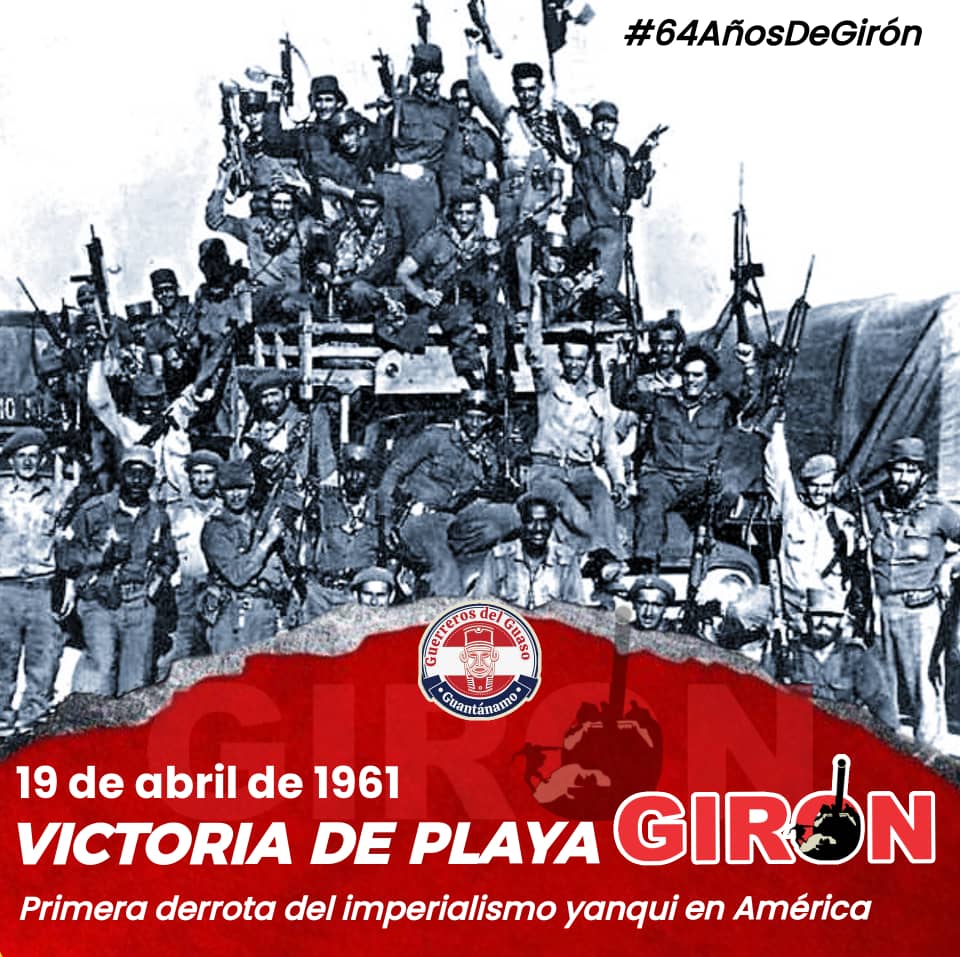 Por el sacrificio de nuestros héroes, los mercenarios duraron 66 horas. Por el heroísmo de todas las generaciones juntas, la Revolución cumplió 66 años. Ese es nuestro orgullo: ¡somos continuidad! #CubaVencerá
