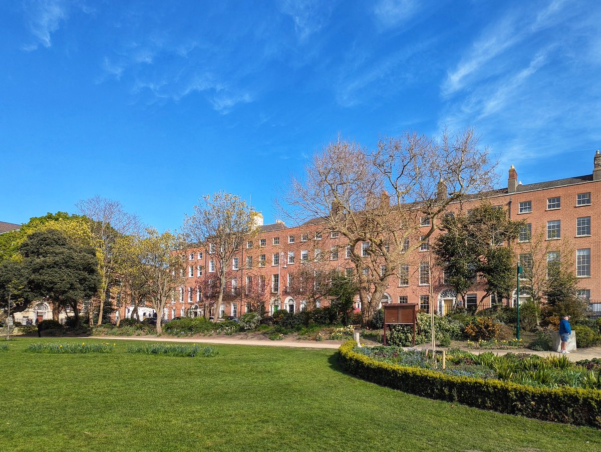 Dublin's garden squares illustrate an important principle in the economics of placemaking. Although parks are, in themselves, a pure cost to developers, they raised the value of the surrounding houses so much that developers laid them out anyway. 

The key condition for this was