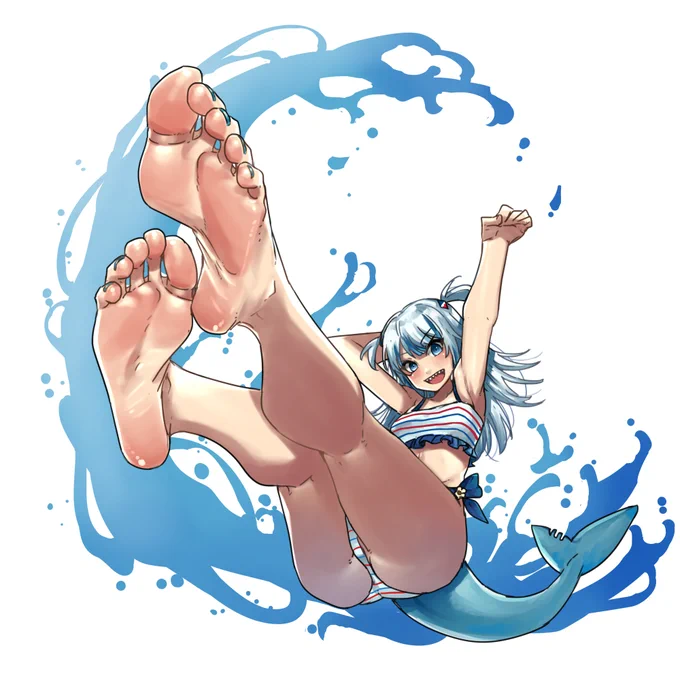 ぐらの絵だけで本出せるぐらい描いたな。5年間お疲れ様です#gawrt 