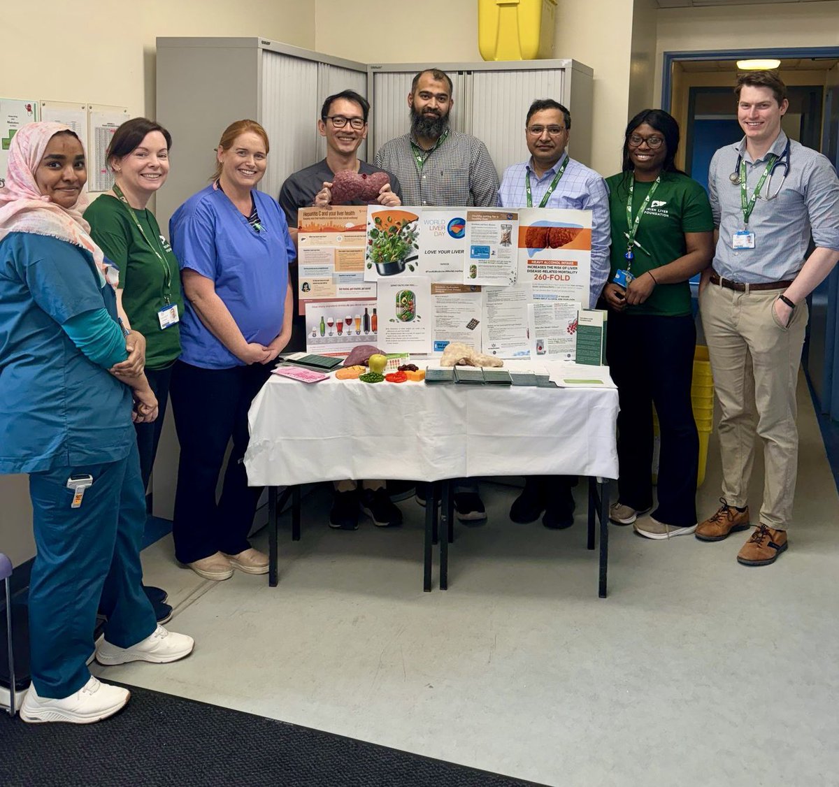 Irishliverfoundation (@irelandliver) on Twitter photo Delighted to see our amazing Liver teams from all over Ireland out in force to celebrate #WorldLiverDay2025 raising awareness and having some fun in the process! ☘️ 🙌 <a href="/RCSI_Irl/">RCSI</a> <a href="/MaterTrauma/">Mater Hospital Trauma</a> <a href="/svuh/">St Vincent's University Hospital (SVUH)</a> <a href="/CUH_Cork/">Cork University Hospitals</a> <a href="/LiverBeaumont/">BeaumontHepatology</a> <a href="/EASLnews/">EASLnews</a> <a href="/BASLedu/">BASL education feed</a> <a href="/HSELive/">HSE Ireland</a> Delighted to see our amazing Liver teams from all over Ireland out in force to celebrate #WorldLiverDay2025 raising awareness and having some fun in the process! ☘️ 🙌 <a href="/RCSI_Irl/">RCSI</a> <a href="/MaterTrauma/">Mater Hospital Trauma</a> <a href="/svuh/">St Vincent's University Hospital (SVUH)</a> <a href="/CUH_Cork/">Cork University Hospitals</a> <a href="/LiverBeaumont/">BeaumontHepatology</a> <a href="/EASLnews/">EASLnews</a> <a href="/BASLedu/">BASL education feed</a> <a href="/HSELive/">HSE Ireland</a>