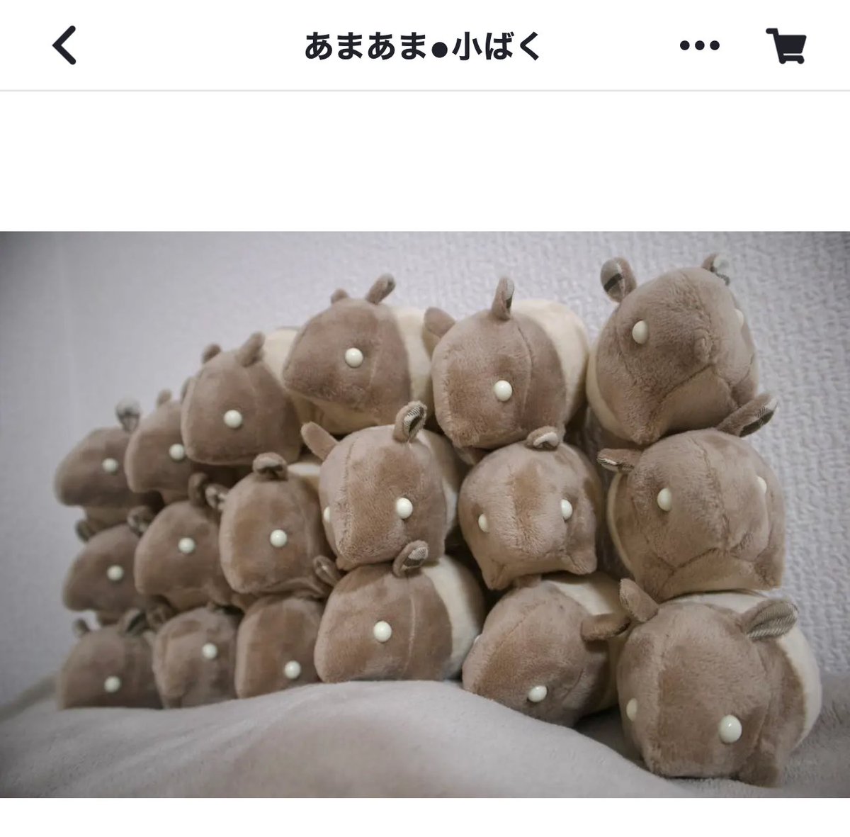 バクさんお迎え( *˙ω˙*)و ｸﾞｯ!