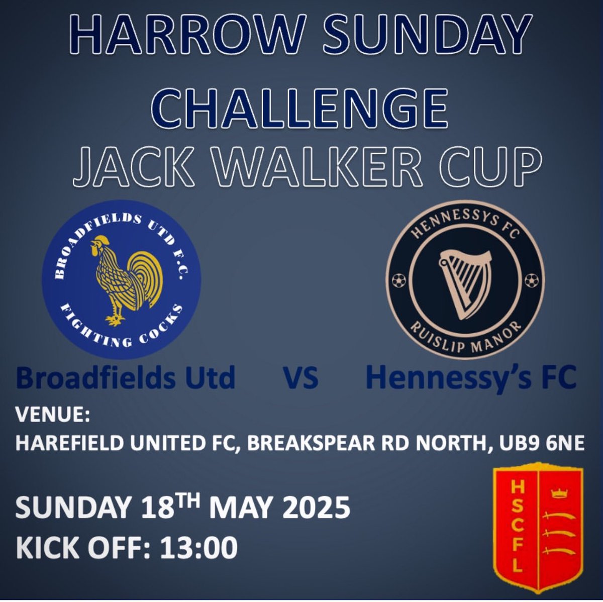 Our 3 cup finals take place in May. We look forward to seeing many of you attending