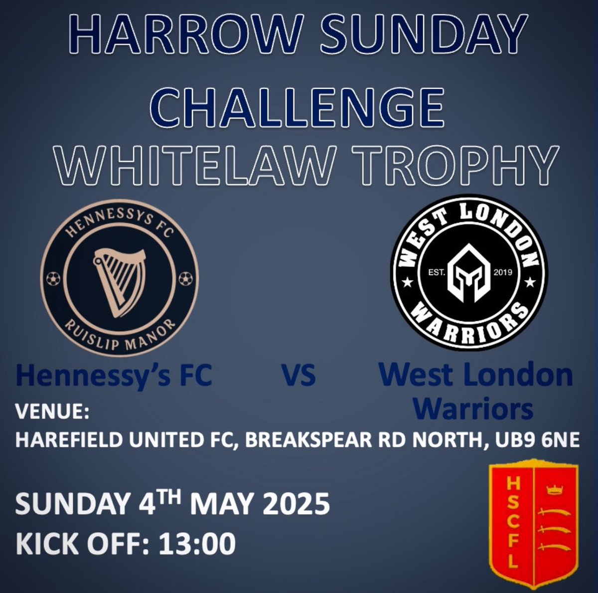 Harrow Sunday Challenge Football League tweet media