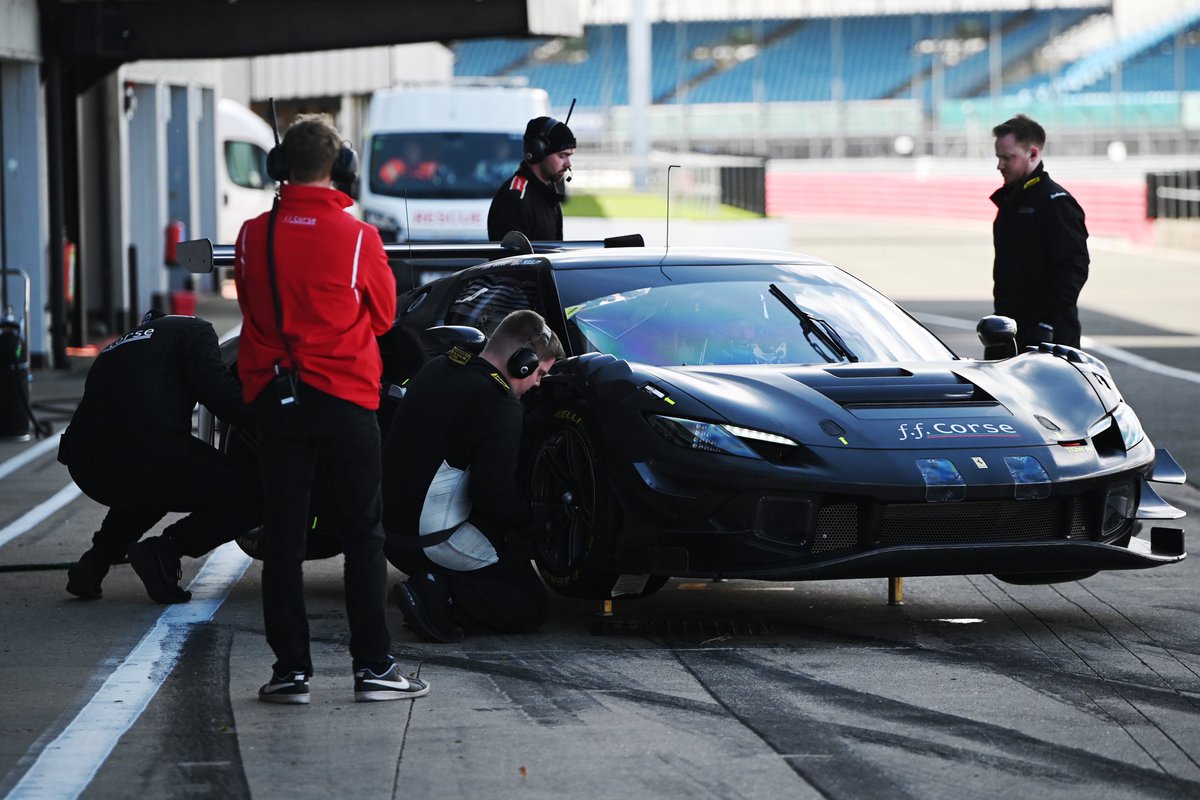 FF_Corse's tweet photo. Great two days testing at Silverstone this week with our 296 GT3 and two 488 Challenge Evos. 

We have further test and race opportunities available for our 296GT3 and 488 Challenge - we’ve love to hear from you. Or check our cars for sale! 

#296gt3 #ferrari #488challengeevo https://t.co/RGdl7SdeXJ