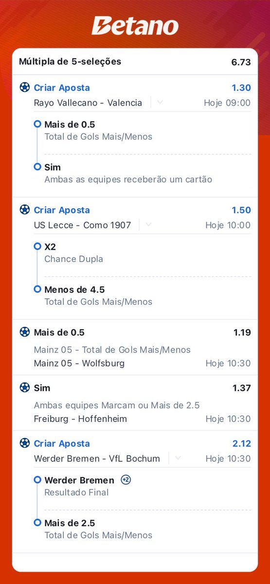 deuacota's tweet photo. 🔥 E vamos buscar essa ODD 6+ aqui hoje, vamobora! 🤑
🎫 Link do Bilhete lá no grupo!
🔞 Aposte com responsabilidade.
😝 Deixa sua reação para ajudar!
📊 0,5%
#betano #GreenWall #oddsaltas https://t.co/Mvnr1bFY3e