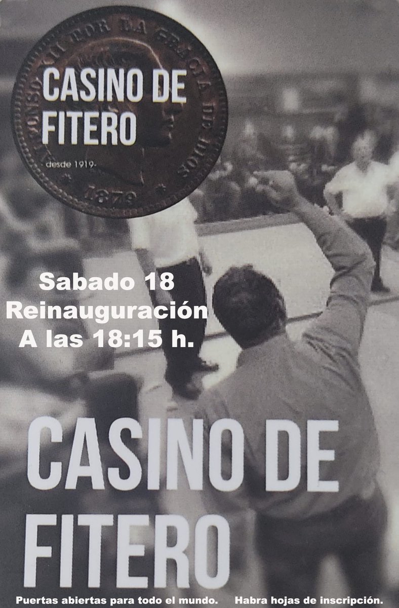 HOY SABADO 19 A LAS 18:15H