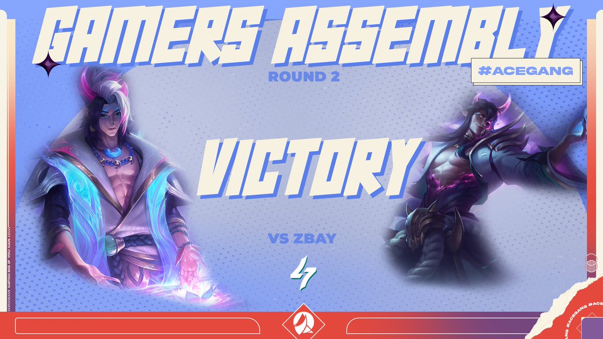 💥 // RESULT ROUND 2 NEXUS TOUR #25ANSGA 

Notre Roster Nashor sort victorieux de son affrontement face à <a href="/ZbayTeam/">Zbay</a> ! 

Une win qui fait du bien ! 
#ACEGANG