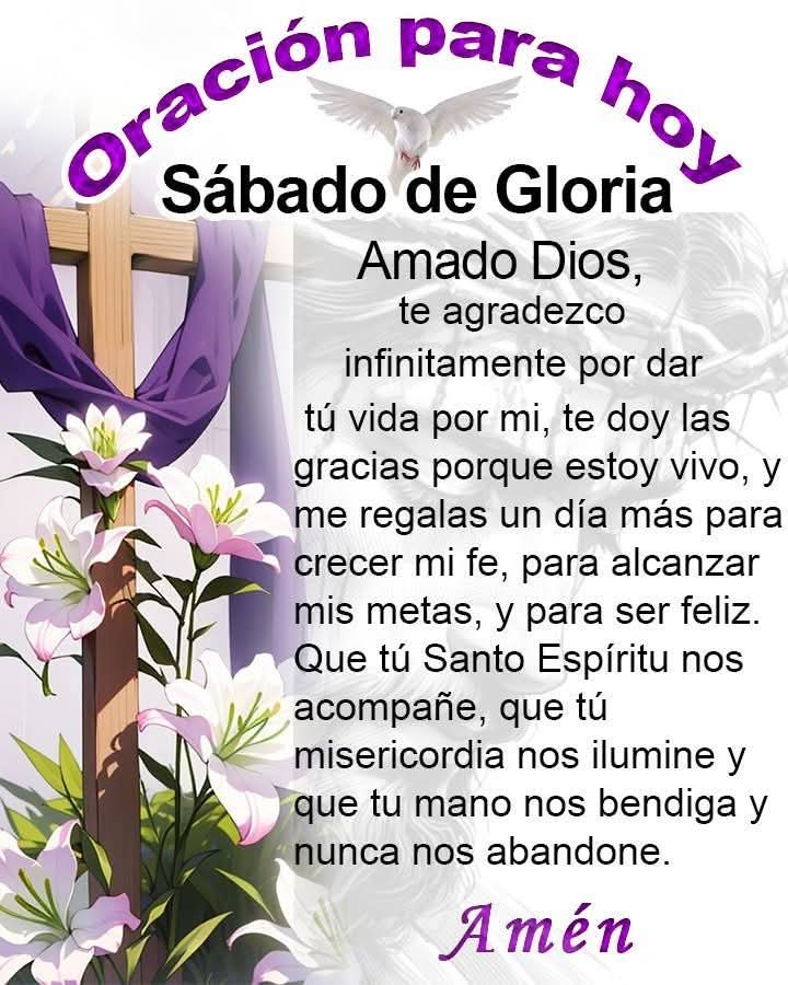 MensajesLuz's tweet photo. Bendecido Sábado de Gloria... https://t.co/c6xXi2X3tD