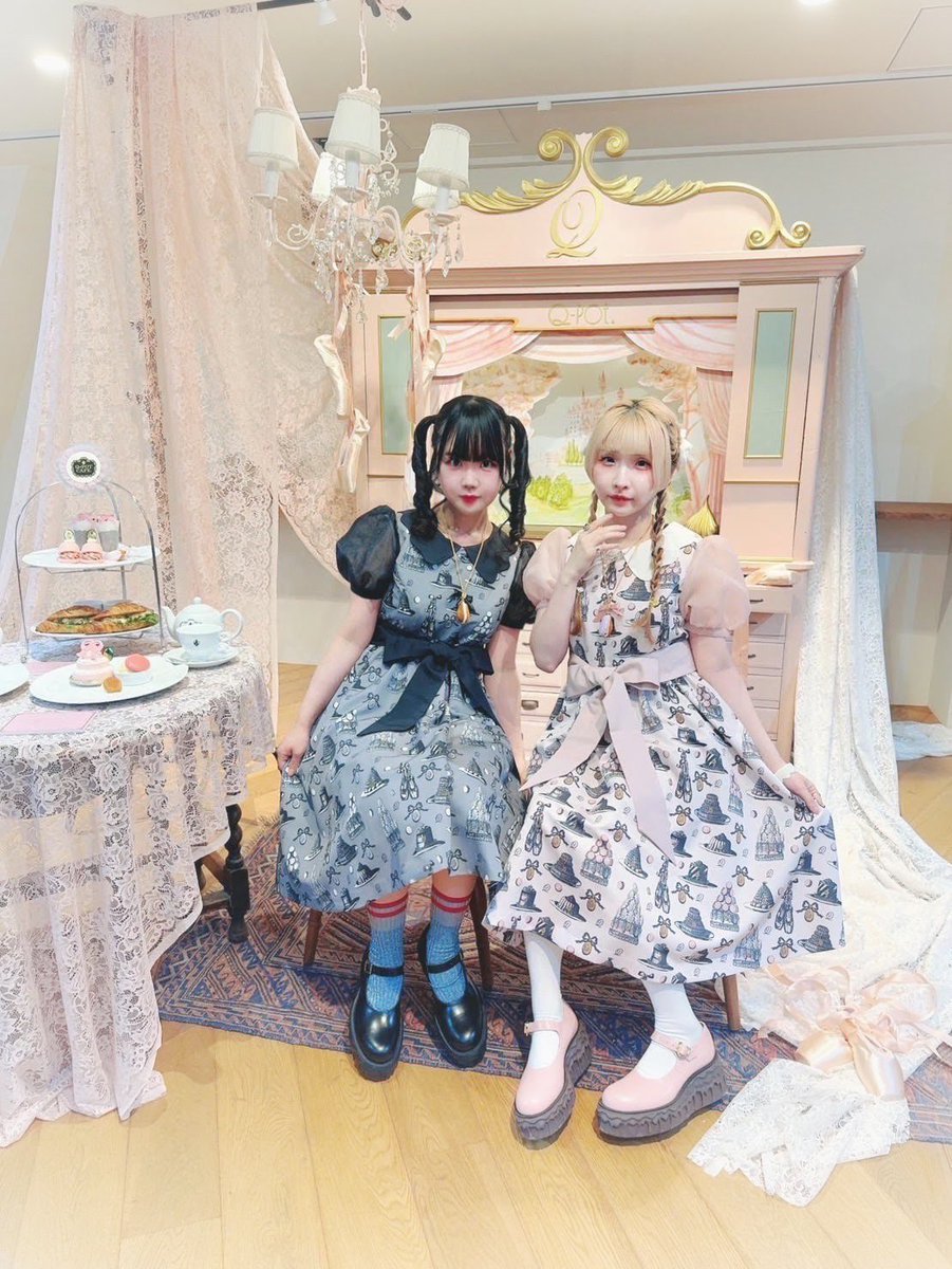 Q-pot マドレーヌとバレリーナ ワンピース ドレス | Q-pot. ONLINE SHOP