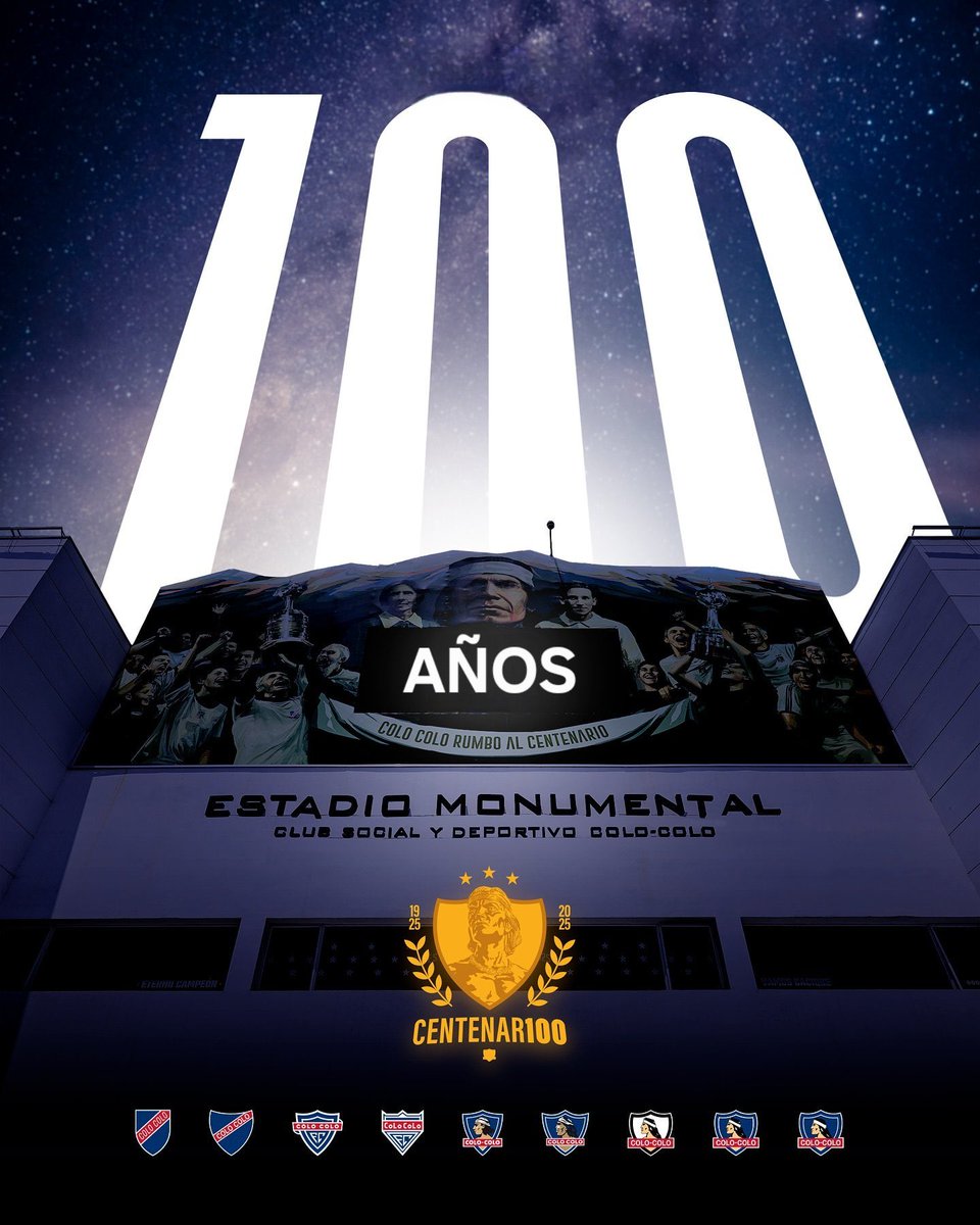 Atfcristian's tweet photo. Felicidades COLO-COLO https://t.co/3nxoYv1MCf