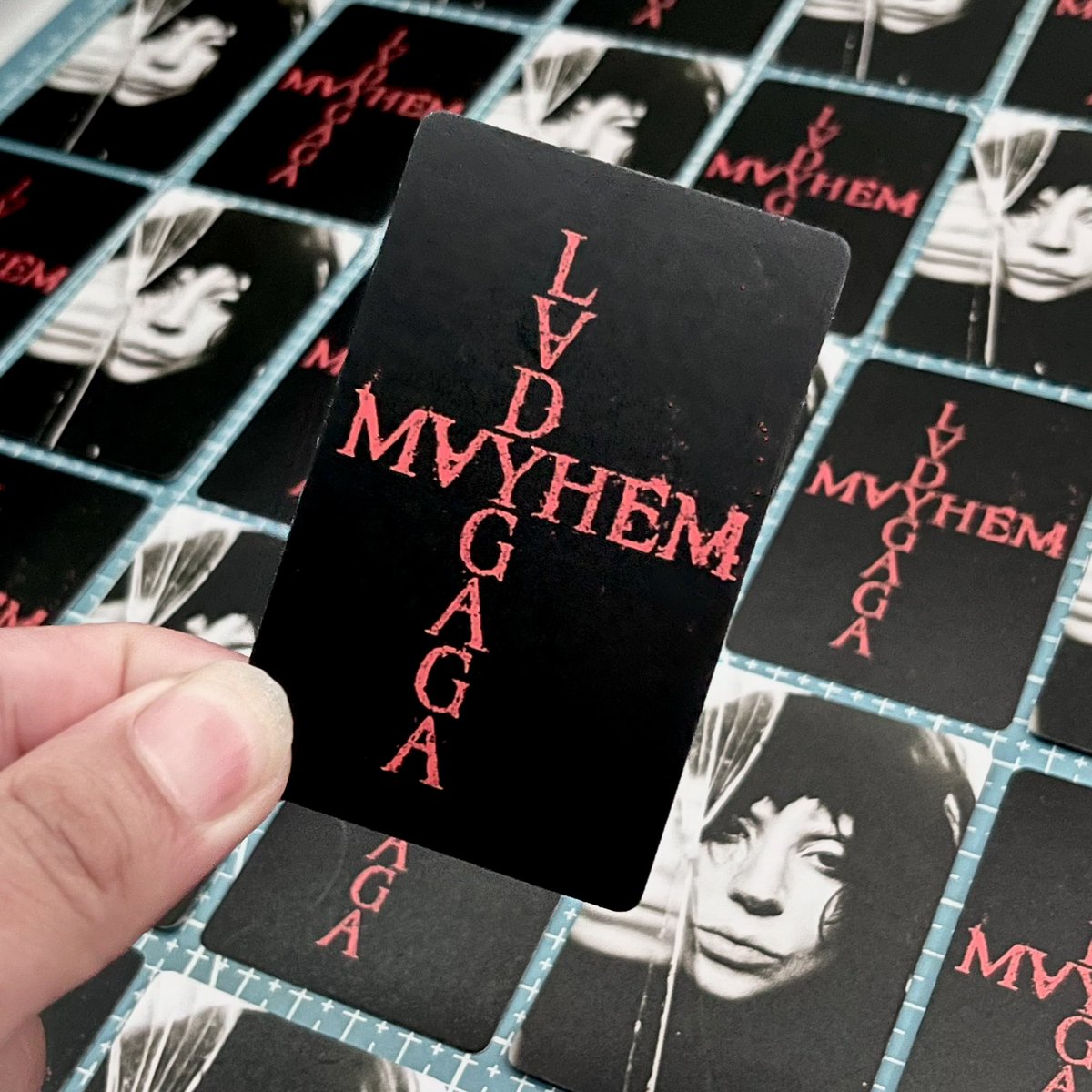 okuwupcs's tweet photo. Thank you so much to @/thepoptote on ig for ordering our custom Postcards and Photocards! 

for inquiries, kindly dm us directly!

#okuwupcs #MAYHEM #LadyGaga https://t.co/OSUnPYickk