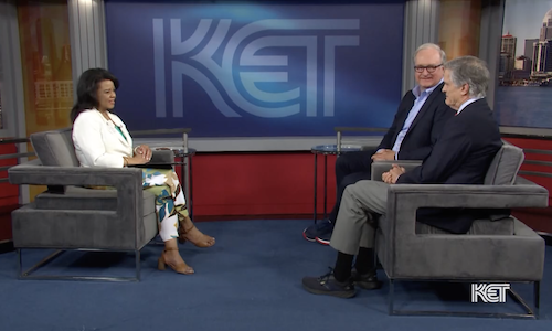 KET Public Affairs (@pubaffairsket) on Twitter photo Go inside Kentucky politics as <a href="/ReneeKET/">Renee Shaw</a>, <a href="/bobbabbage/">Bob Babbage</a> and <a href="/KYTrey/">Trey Grayson</a> discuss KY-6 Rep. Andy Barr and the U.S. Senate race. Plus other Republican candidates and potential Democratic contenders for Senate and Congress. ow.ly/oGVi50VEg2g Go inside Kentucky politics as <a href="/ReneeKET/">Renee Shaw</a>, <a href="/bobbabbage/">Bob Babbage</a> and <a href="/KYTrey/">Trey Grayson</a> discuss KY-6 Rep. Andy Barr and the U.S. Senate race. Plus other Republican candidates and potential Democratic contenders for Senate and Congress. ow.ly/oGVi50VEg2g