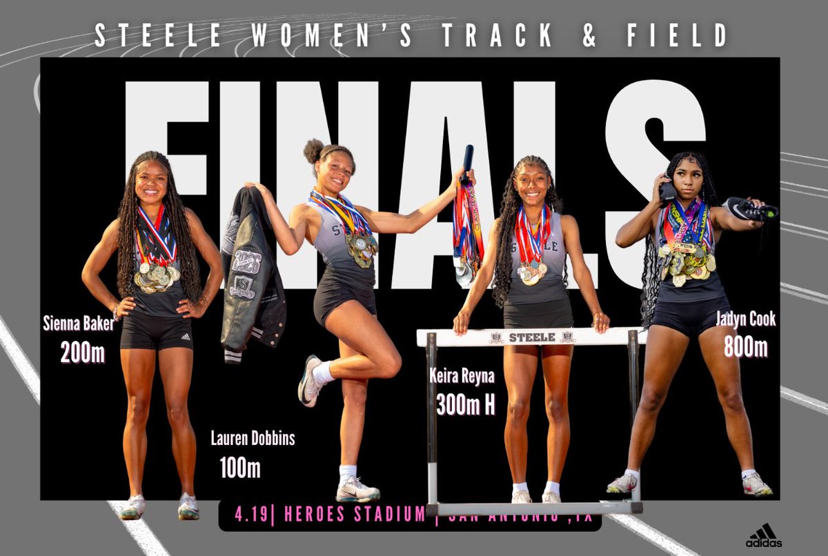 Steele Girls Track & Field (@tracksteele) on Twitter photo Looking forward to Day 2 of Regionals and our ladies who will be representing in the finals!! <a href="/SK_Athletic/">SteeleKnightsAthletics</a> <a href="/Coach_Lehnhoff/">Coach Scott Lehnhoff</a> <a href="/LinthicumJustin/">Justin Linthicum</a> <a href="/SCUCISD/">SchertzCiboloUC ISD</a> Looking forward to Day 2 of Regionals and our ladies who will be representing in the finals!! <a href="/SK_Athletic/">SteeleKnightsAthletics</a> <a href="/Coach_Lehnhoff/">Coach Scott Lehnhoff</a> <a href="/LinthicumJustin/">Justin Linthicum</a> <a href="/SCUCISD/">SchertzCiboloUC ISD</a>