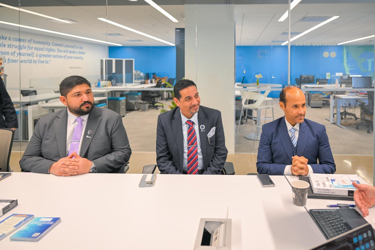 TrendsRA's tweet photo. Highlights from the panel discussion that brought together TRENDS Research &amp; Advisory and the Center for AI and Digital Policy in Washington, focusing on AI and areas of cooperation.

#TRENDSinUSA #AIandPolicy #DigitalCooperation https://t.co/5ZORM8n6SN