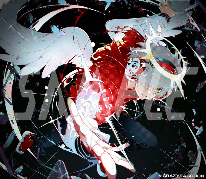 Crazy Raccoon だるまいずごっど様マウスパッドイラスト描かせていただ