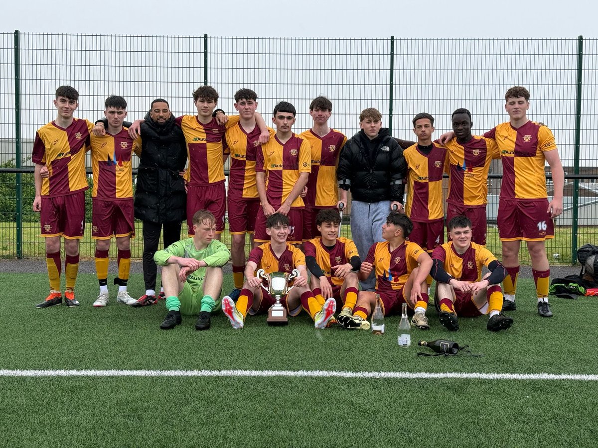 Cardiff &amp; District A league Under 16’s Champions ………