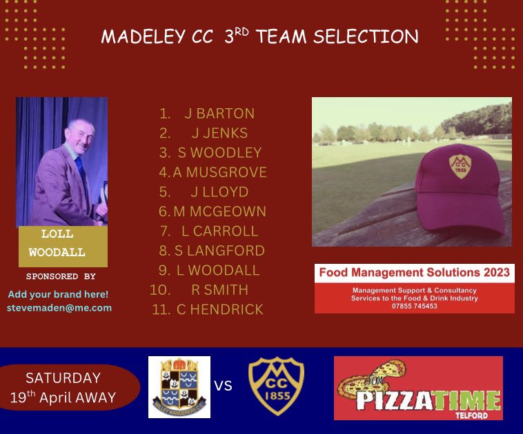 Madeley Cricket Club (@madeleycc) on Twitter photo 