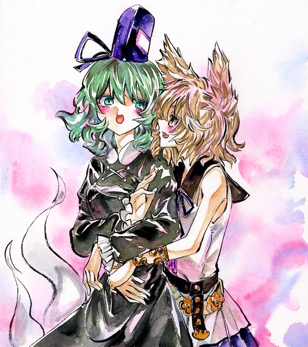 蘇我屠自古&amp;豊聡耳神子#東方Project 
