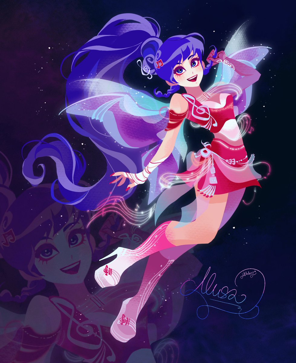 #Winxclub #Winx
Reboot musa redesign!🎵
