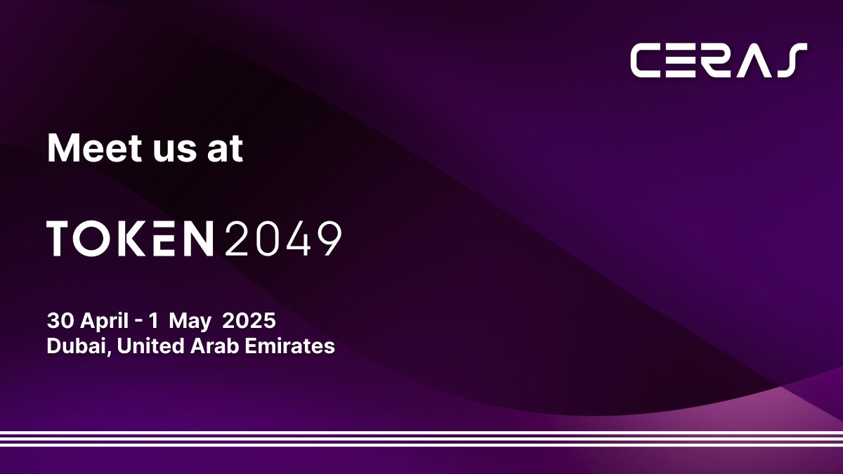 CerasVentures's tweet image. Ceras Ventures is heading to @token2049 Dubai 2025!

We are excited to connect with builders, investors and visionaries shaping the future of crypto.

Let’s meet in Dubai. 🇦🇪

#Token2049 #CryptoVC #Web3 #CerasVentures