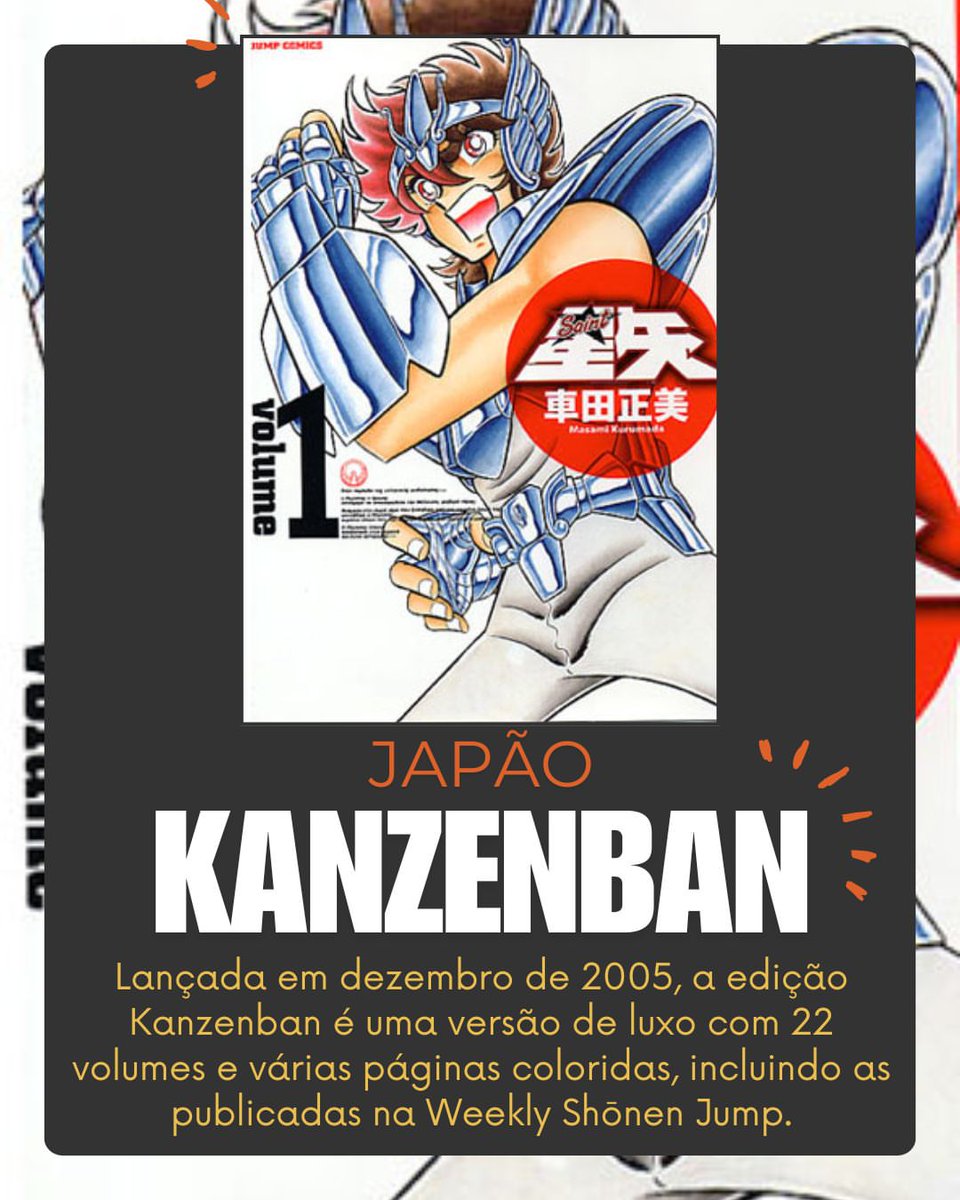 MultiSaintSeiya's tweet photo. No Brasil, Cavaleiros do Zodíaco teve várias fases marcantes: da pioneira @ConradEditora à luxuosa edição definitiva da @editorajbc. Cada relançamento mostrou a força da série e o crescimento do mercado de mangás por aqui. #SaintSeiya #CDZBrasil https://t.co/cR4LJKr5HS